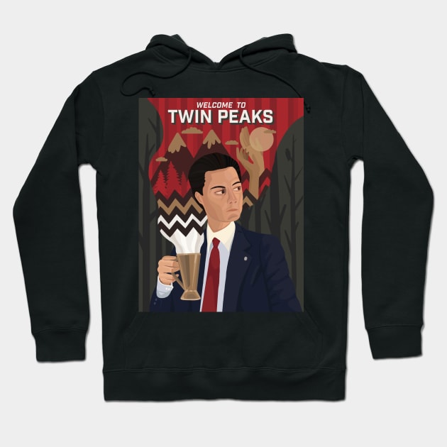 Welcome to Twin Peaks Hoodie by hello_kseniia